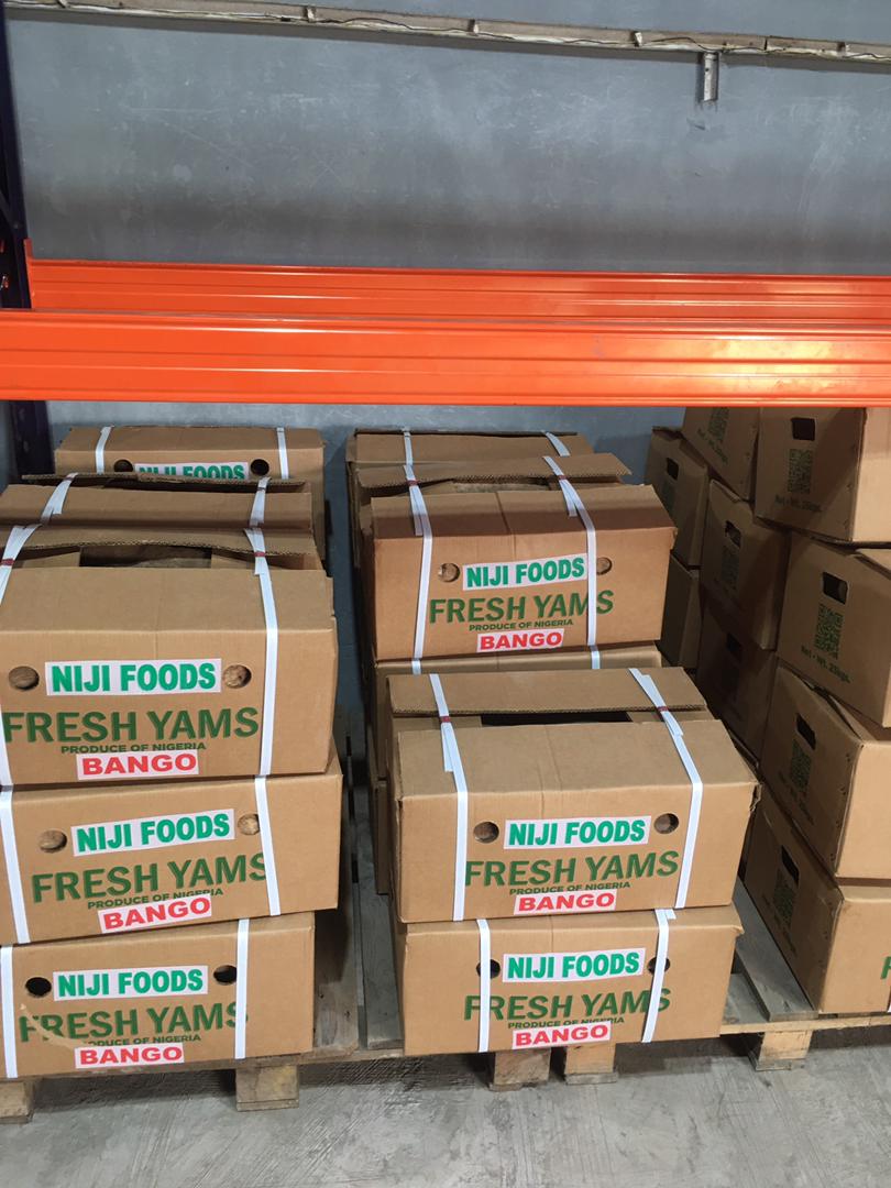 Niji Foods Fresh Yams Bango