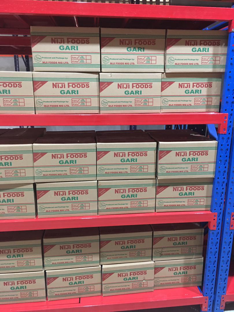 Niji Foods Gari boxes
