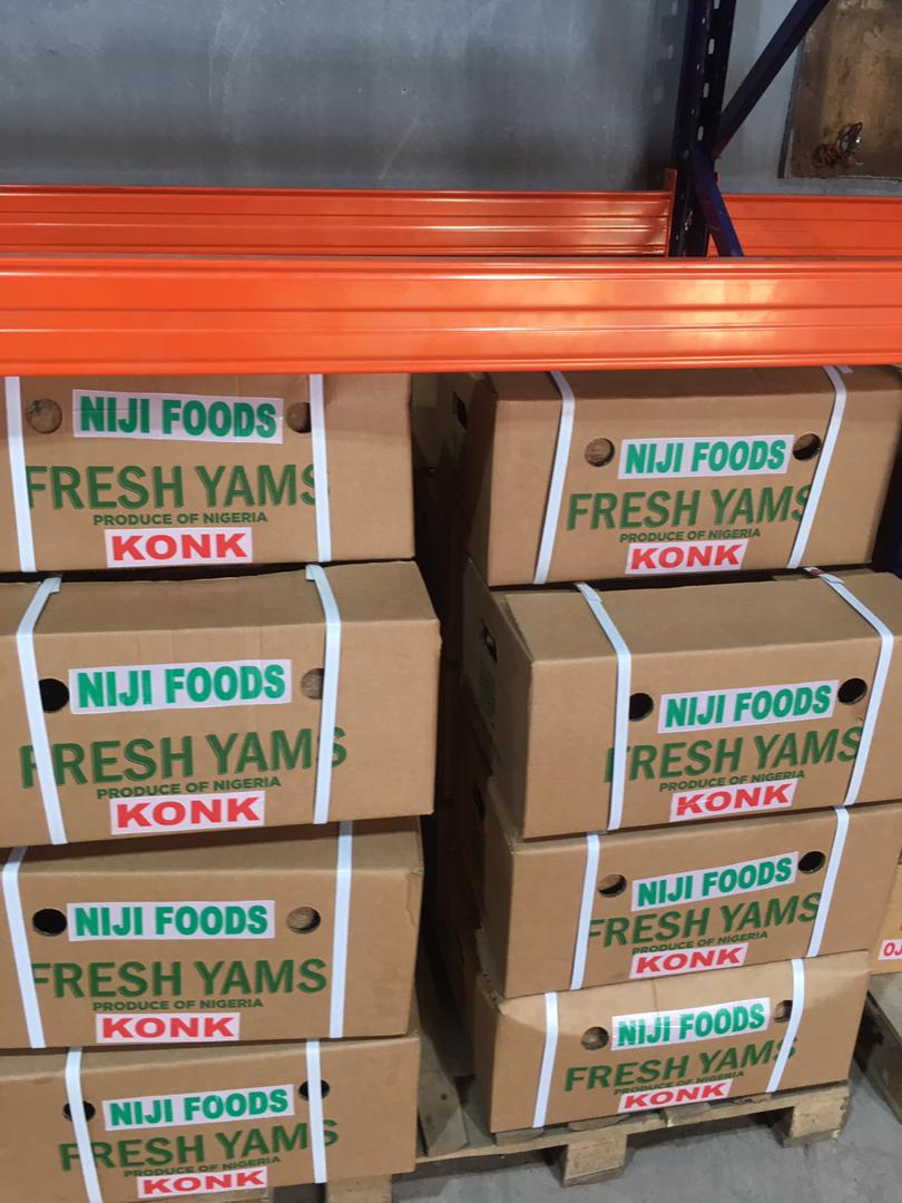 Niji Foods Fresh Yams Konk